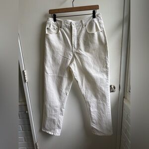 Frye High Rise Straight Leg Jeans 10 layered staple equestrian preppy‎ coastal